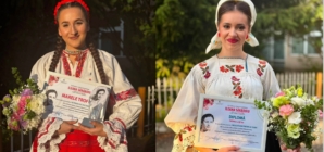 Victoria Petrenciuc și Patricia Moldovan aduc în Maramureș premii importante de la Festivalul-concurs național „Ileana Sărăroiu”