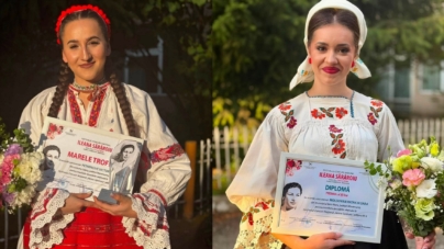 Victoria Petrenciuc și Patricia Moldovan aduc în Maramureș premii importante de la Festivalul-concurs național „Ileana Sărăroiu”