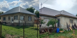 Gest de solidaritate în Fărcașa: Comunitatea a refăcut acoperișurile a două familii aflate în impas