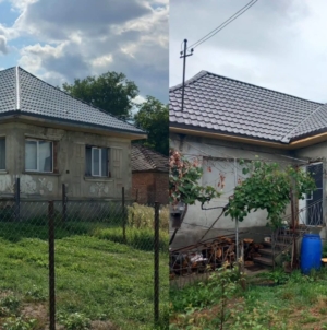 Gest de solidaritate în Fărcașa: Comunitatea a refăcut acoperișurile a două familii aflate în impas