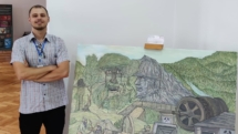 Dan Cicioc, tânărul pictor băimărean care transformă emoția în artă