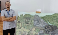 Dan Cicioc, tânărul pictor băimărean care transformă emoția în artă