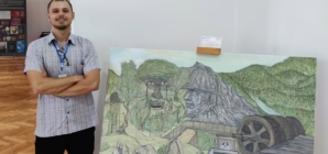 Dan Cicioc, tânărul pictor băimărean care transformă emoția în artă