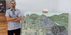 Dan Cicioc, tânărul pictor băimărean care transformă emoția în artă
