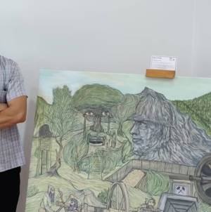 Dan Cicioc, tânărul pictor băimărean care transformă emoția în artă
