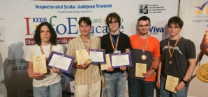 Trei medalii de aur și două de bronz pentru elevii Colegiului „Gheorghe Șincai” Baia Mare la Olimpiada de Inovare și Creație Digitală – InfoEducație 2026
