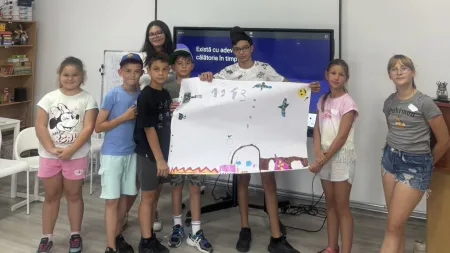 „Mașina Timpului”: O nouă tabără încheiată cu succes la Merișor