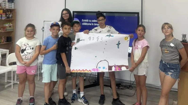 „Mașina Timpului”: O nouă tabără încheiată cu succes la Merișor