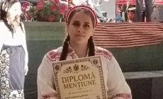 Gabriela Ungur, laureată a Festivalului-Concurs Național de Muzică Populară „Doina Aninei”