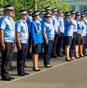 33 de jandarmi maramureșeni au jurat credință patriei în cadrul ceremoniei de înaintare în grad