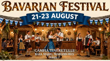 Bavarian Festival ajunge în premieră la Baia Mare: Trei zile de muzică, dans și delicatese culinare bavareze pe Câmpia Tineretului