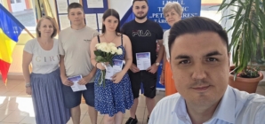 Elevii de 10 ai Țării Lăpușului, felicitați de autoritățile locale pentru performanțele obținute la Bacalaureat