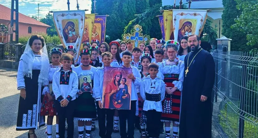 Biserica Ortodoxă Ucraineană din Repedea și-a serbat hramul