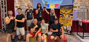 Medalii pentru CS Unirea Șișești la Cupa Dobrin Skandenberg- Armwrestling 2026 de la Pitești