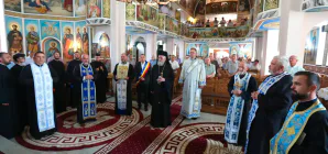 PS Părinte Iustin a săvârșit Paraclisul Maicii Domnului la Parohia Ortodoxă Ulmeni