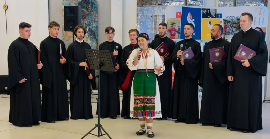 Ansamblul Folcloric Național „Transilvania”, mesaj de pace și speranță pentru copiii ucraineni afectați de război