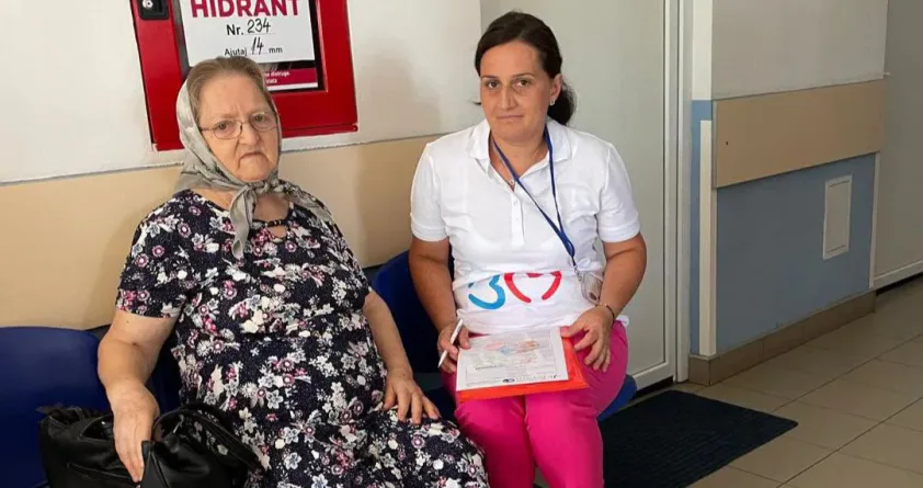 Echipa de îngrijiri la domiciliu a DAS Baia Mare continuă să fie alături de persoanele vârstnice