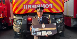 După 20 de ani de misiuni, comandantul de echipaj și conducătorul de autospeciale Constantin Cocuz trece în rezervă