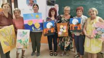 Dialog între suflet și pânză: Atelier de pictură pentru senioarele de la Centrul „Rivulus Pueris” Baia Mare