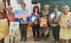 Dialog între suflet și pânză: Atelier de pictură pentru senioarele de la Centrul „Rivulus Pueris” Baia Mare