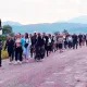 54 de credincioși din comuna Lăpuș au pornit și anul acesta pe jos spre Mănăstirea Nicula
