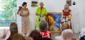 Arta a adus comunitatea împreună: La Târgu Lăpuș a avut loc ediția a II-a a expoziției „Reflexii din Lăpuș – Artă în Diversitate”