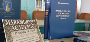 „Maramureșul academic”: Expoziție de carte dedicată Zilei Naționale a Maramureșului la Biblioteca Județeană „Petre Dulfu” Baia Mare