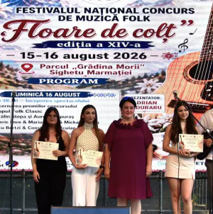 Festivalul Concurs Național „Floare de Colț” de la Sighetu Marmației și-a desemnat câștigătorii
