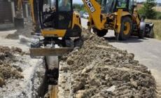 Modernizarea infrastructurii de pe Strada 2 din Tăuții-Măgherăuș avansează