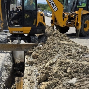 Modernizarea infrastructurii de pe Strada 2 din Tăuții-Măgherăuș avansează