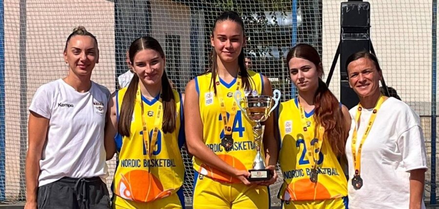 Echipa Nordic Baia Mare, vicecampioană națională la baschet 3×3 U17
