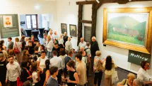 Numeroși vizitatori la expoziția Simon Hollósy de la Sighetu Marmației, unde opt lucrări ale artistului au fost reunite pentru prima dată în România