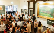 Numeroși vizitatori la expoziția Simon Hollósy de la Sighetu Marmației, unde opt lucrări ale artistului au fost reunite pentru prima dată în România