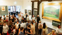 Numeroși vizitatori la expoziția Simon Hollósy de la Sighetu Marmației, unde opt lucrări ale artistului au fost reunite pentru prima dată în România