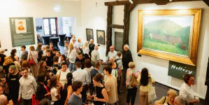 Numeroși vizitatori la expoziția Simon Hollósy de la Sighetu Marmației, unde opt lucrări ale artistului au fost reunite pentru prima dată în România