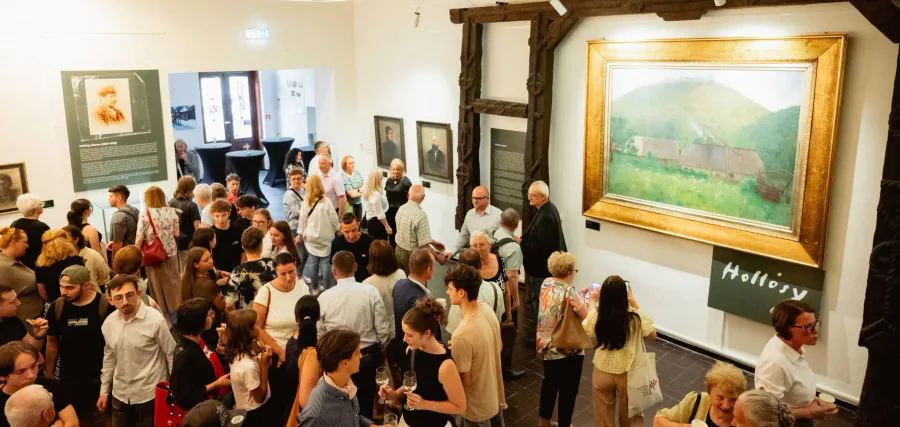 Numeroși vizitatori la expoziția Simon Hollósy de la Sighetu Marmației, unde opt lucrări ale artistului au fost reunite pentru prima dată în România