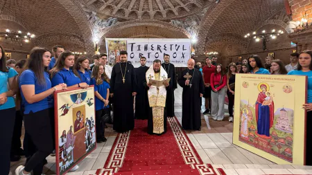 Tinerii maramureșeni au pornit spre Întâlnirea Internațională a Tineretului Ortodox de la București