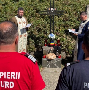 15 ani de la ultima misiune a căpitanului Adrian Marchiș. Pompierii maramureșeni nu l-au uitat