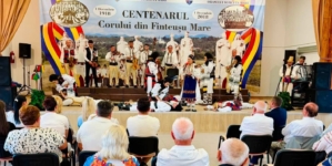 Cântec, tradiție și continuitate la Finteușu Mare: Ansamblul „Transilvania”, alături de Corul Bărbătesc la 108 ani de activitate