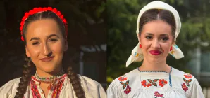 Victoria Petrenciuc și Patricia Moldovan reprezintă Maramureșul la Festivalul-concurs național „Pe deal la Teleormănel”