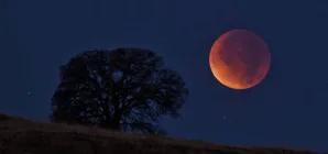 Eclipsă de Lună în această noapte. Fenomenul va fi vizibil și din Maramureș