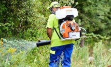 Dezinsecție împotriva țânțarilor și căpușelor în Baia Mare, din 17 august. Intervențiile se fac pe timpul nopții