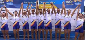 România, din nou pe cea mai înaltă treaptă a podiumului! Aur la 8+1 mixt și performanță istorică pentru Simona Radiș și Adriana Adam