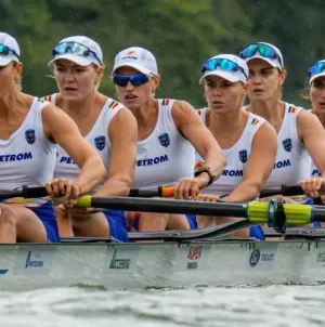 Aur mondial și record pentru România la 8+1 feminin. O cursă uriașă a fetelor noastre la Amsterdam