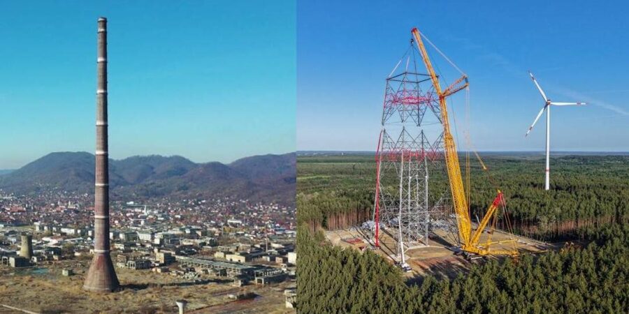 Baia Mare are un simbol al trecutului industrial care poate deveni punctul de plecare pentru altceva