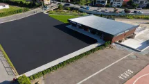 Spațiul asfaltat din zona Autogării din Borșa poate fi folosit temporar pentru parcare