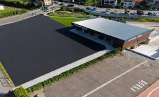 Spațiul asfaltat din zona Autogării din Borșa poate fi folosit temporar pentru parcare