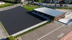 Spațiul asfaltat din zona Autogării din Borșa poate fi folosit temporar pentru parcare
