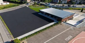 Spațiul asfaltat din zona Autogării din Borșa poate fi folosit temporar pentru parcare