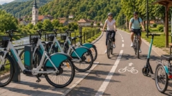 Coridorul Baia Sprie–Chiuzbaia prinde contur. A fost contractat sistemul public de închiriere a bicicletelor